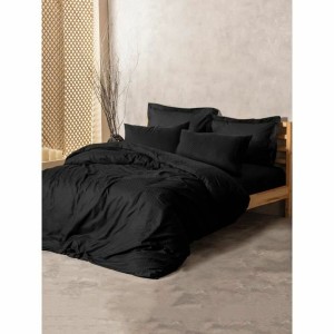 Parure de couette Noir 220 x 240 cm