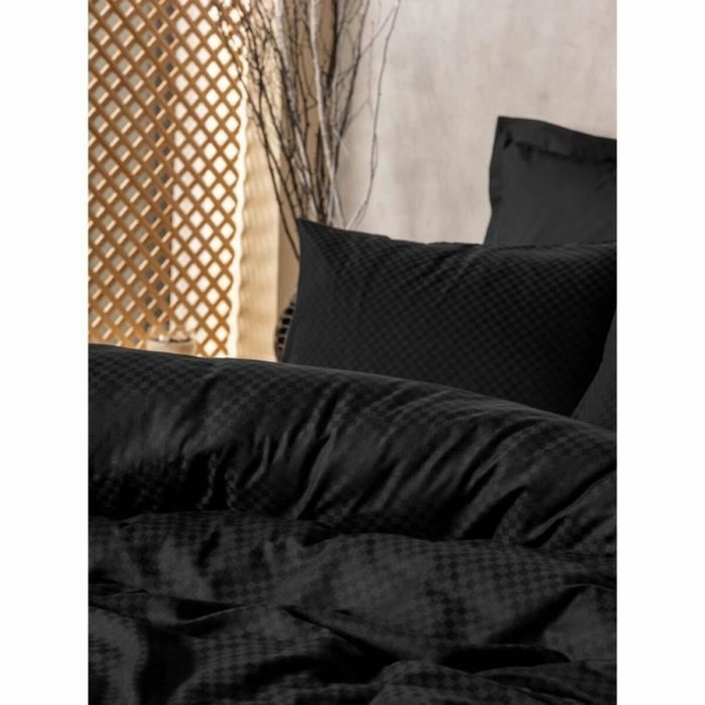 Parure de couette Noir 220 x 240 cm