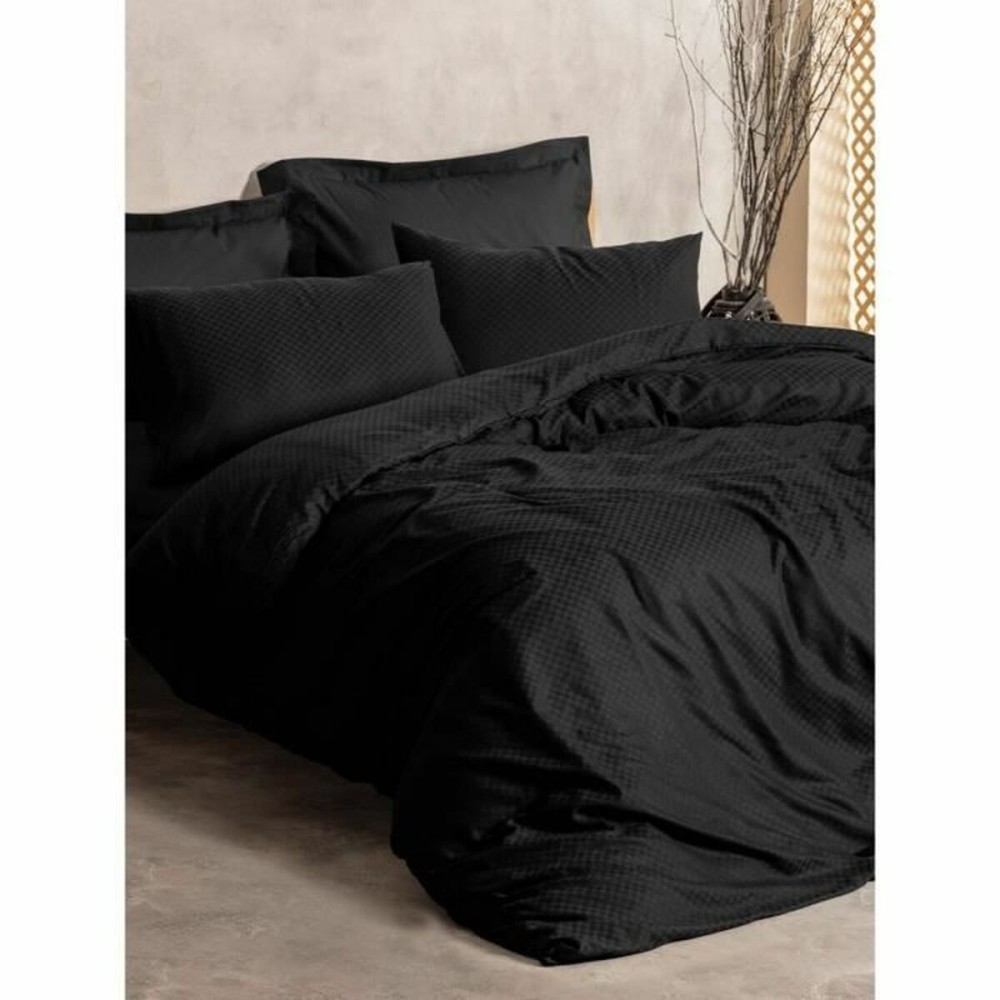 Parure de couette Noir 220 x 240 cm