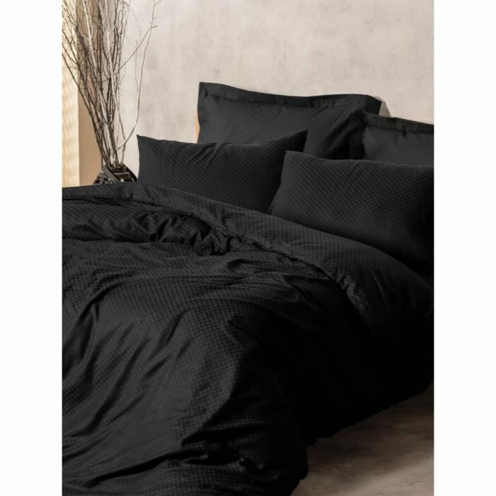 Parure de couette Noir 220 x 240 cm