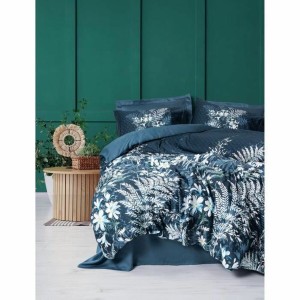 Parure de couette Bleu 220 x 240 cm
