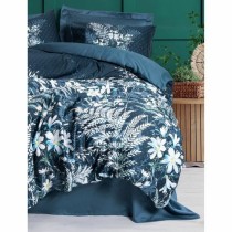 Parure de couette Bleu 220 x 240 cm