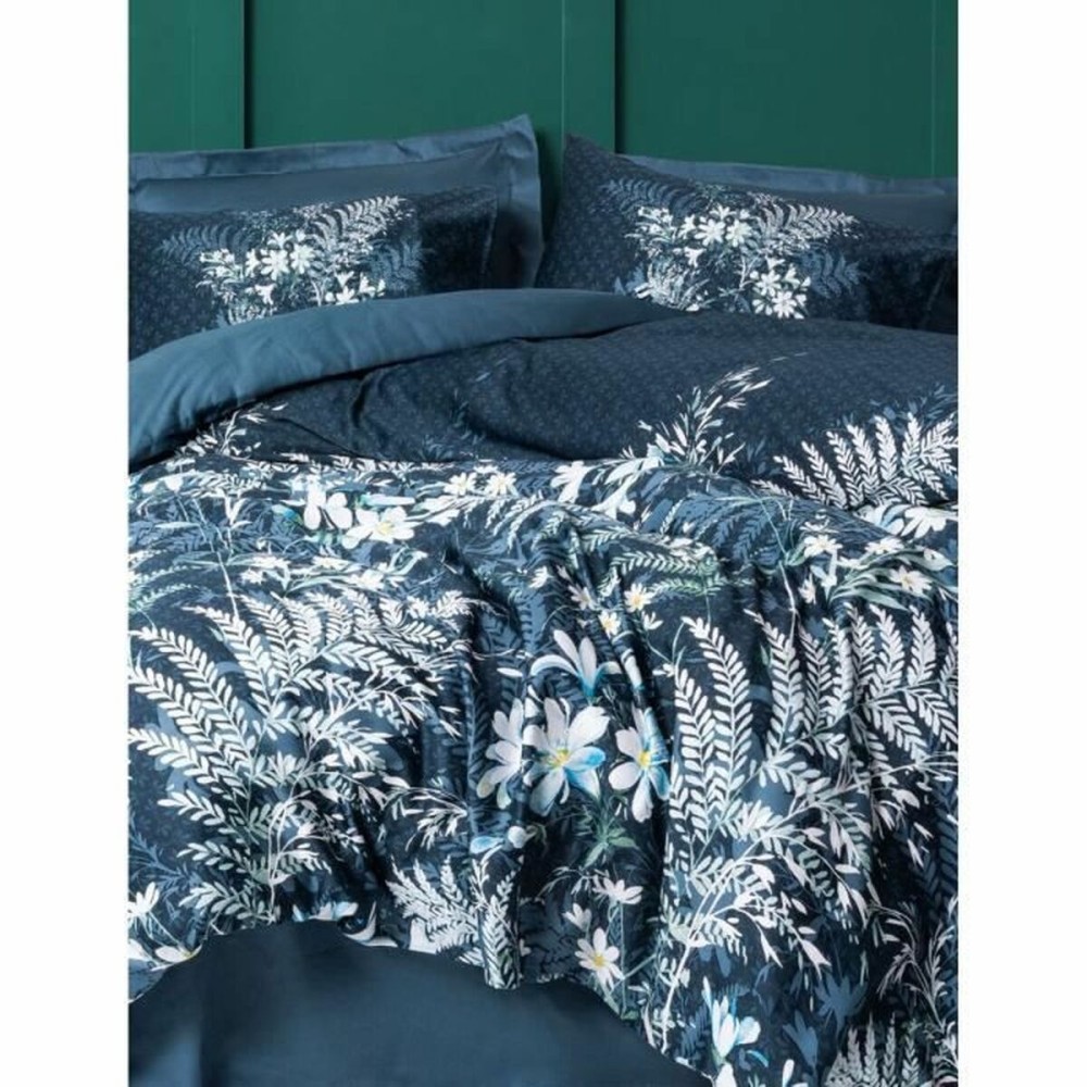 Parure de couette Bleu 220 x 240 cm