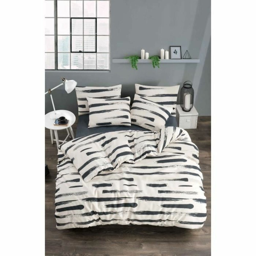 Parure de couette Blanc Lit king size 3 Pièces