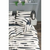 Parure de couette Blanc Lit king size 3 Pièces