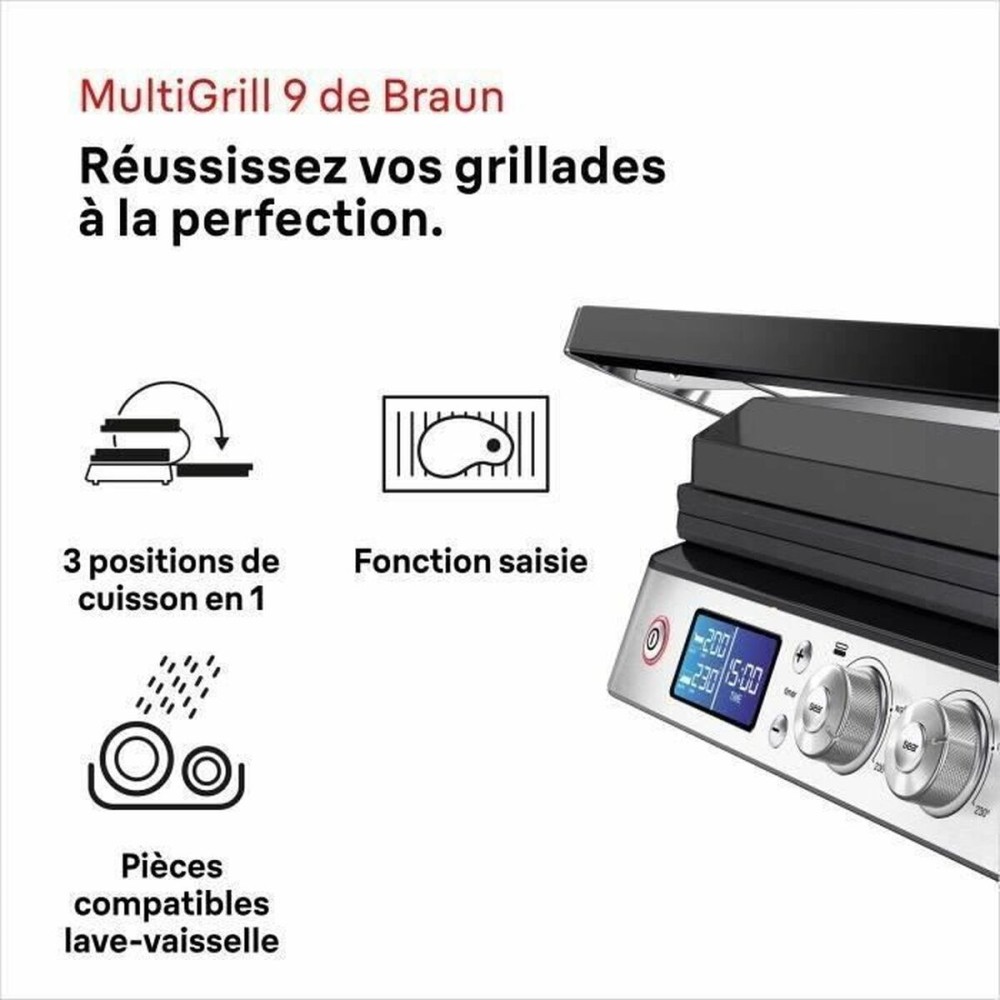 Electric Barbecue Braun 2000 W