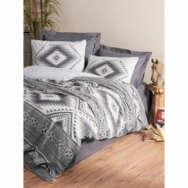 Parure de couette Gris 220 x 240 cm