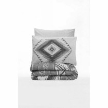 Parure de couette Gris 220 x 240 cm