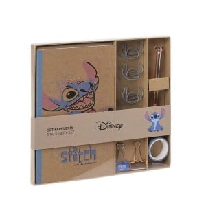 Stationery Set Stitch 10 Pieces Blue