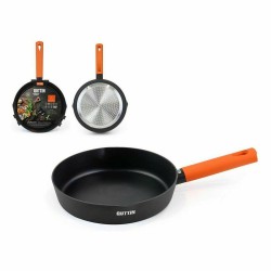 Pfanne Quttin Gastro Schwarz Orange 43 x 25 x 5 cm (6 Stück)