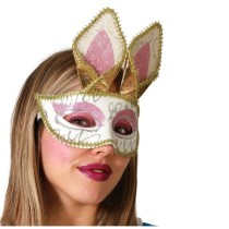 Masque Lapin Doré