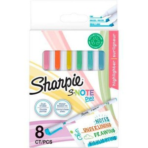 Set of Felt Tip Pens Sharpie S-NOTE DUO Multicolour