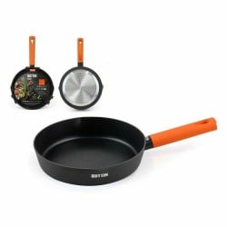 Pfanne Quttin Gastro Schwarz Orange 47 x 29,5 x 5,8 cm (6 Stück)