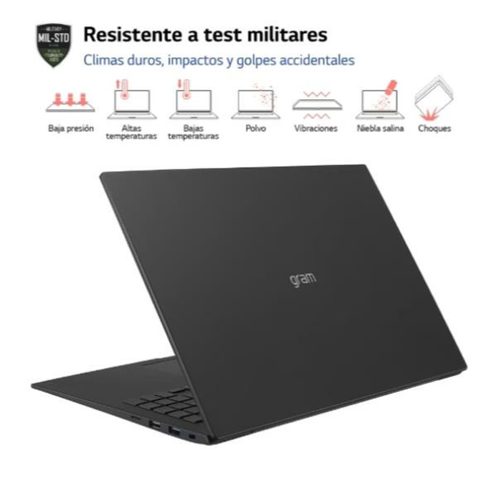 Ordinateur Portable LG 17Z90R-E.AD75B 17" i7-1360P 32 GB RAM 512 GB SSD NVIDIA GeForce RTX 3050 Espagnol Qwerty