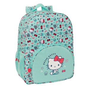 Cartable Hello Kitty Sea lovers Turquoise 33 x 42 x 14 cm