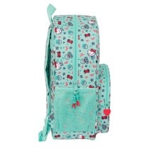 Cartable Hello Kitty Sea lovers Turquoise 33 x 42 x 14 cm