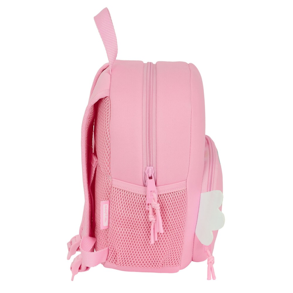 Child bag Safta Unicorn Pink 20 x 25 x 9 cm