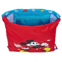 Backpack with Strings Mickey Mouse Clubhouse Fantastic Blue Red 26 x 34 x 1 cm