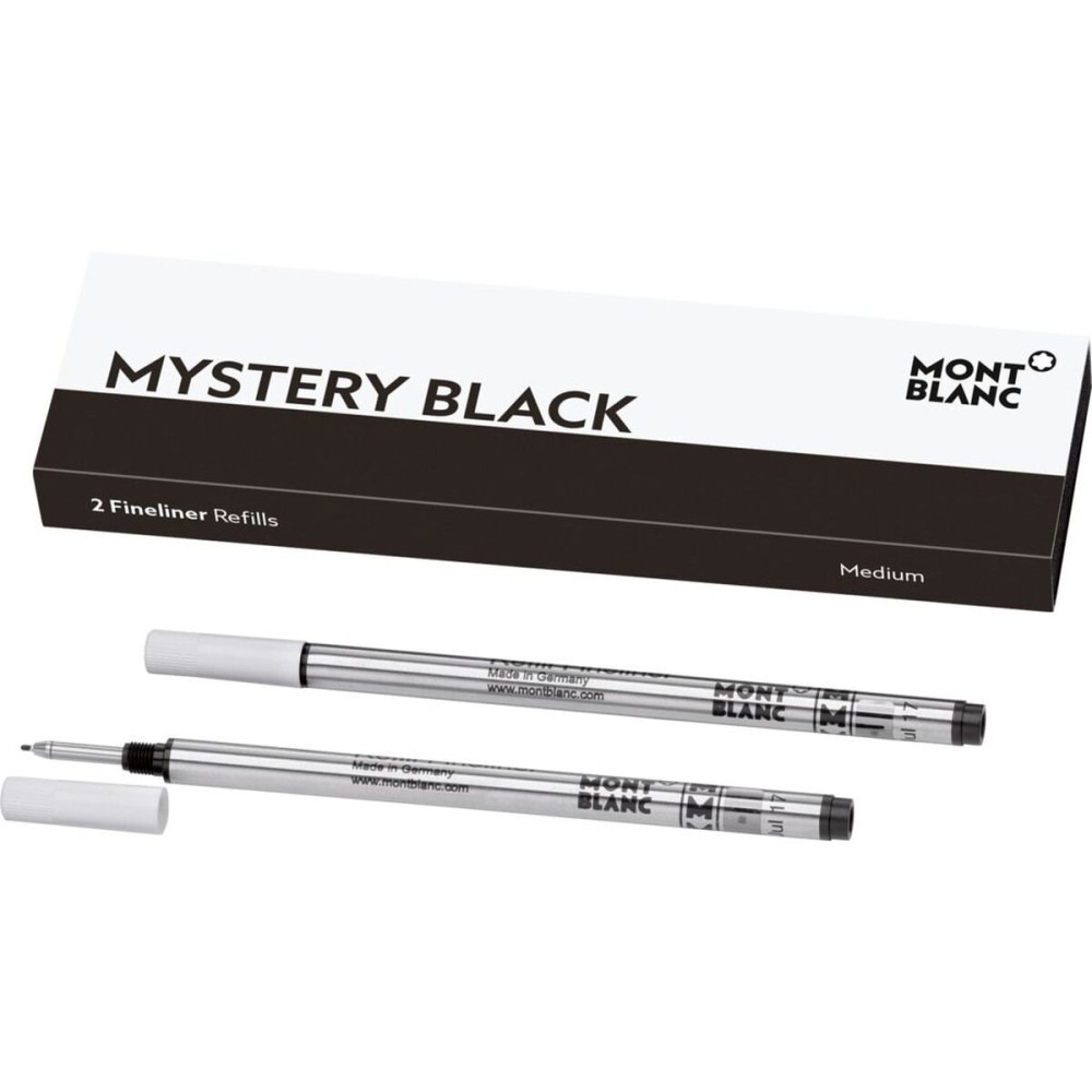 Refill for ballpoint pen Montblanc 128246 Black (2 Units)