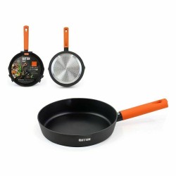 Pfanne Quttin Gastro Schwarz Orange 37,5 x 23 x 5 cm (6 Stück)