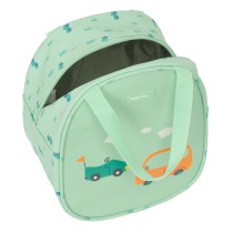 Thermal Lunchbox Safta Cars Green 19 x 22 x 14 cm