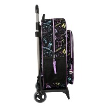 Cartable à roulettes Monster High Noir 33 x 42 x 14 cm