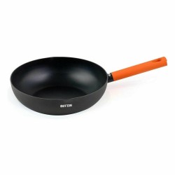 Wok Quttin Gastro Noir Orange 47 x 29 x 8 cm (6 Unités)