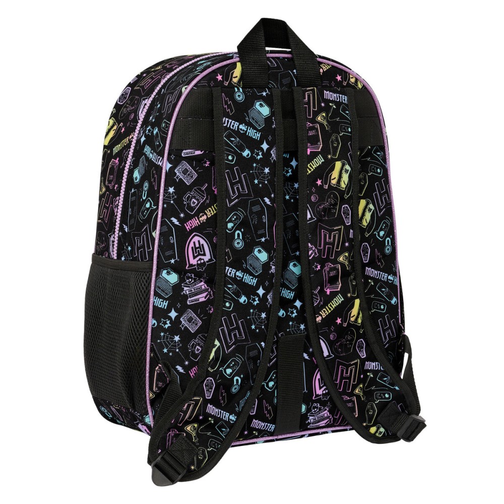 Schulrucksack Monster High Schwarz 33 x 42 x 14 cm