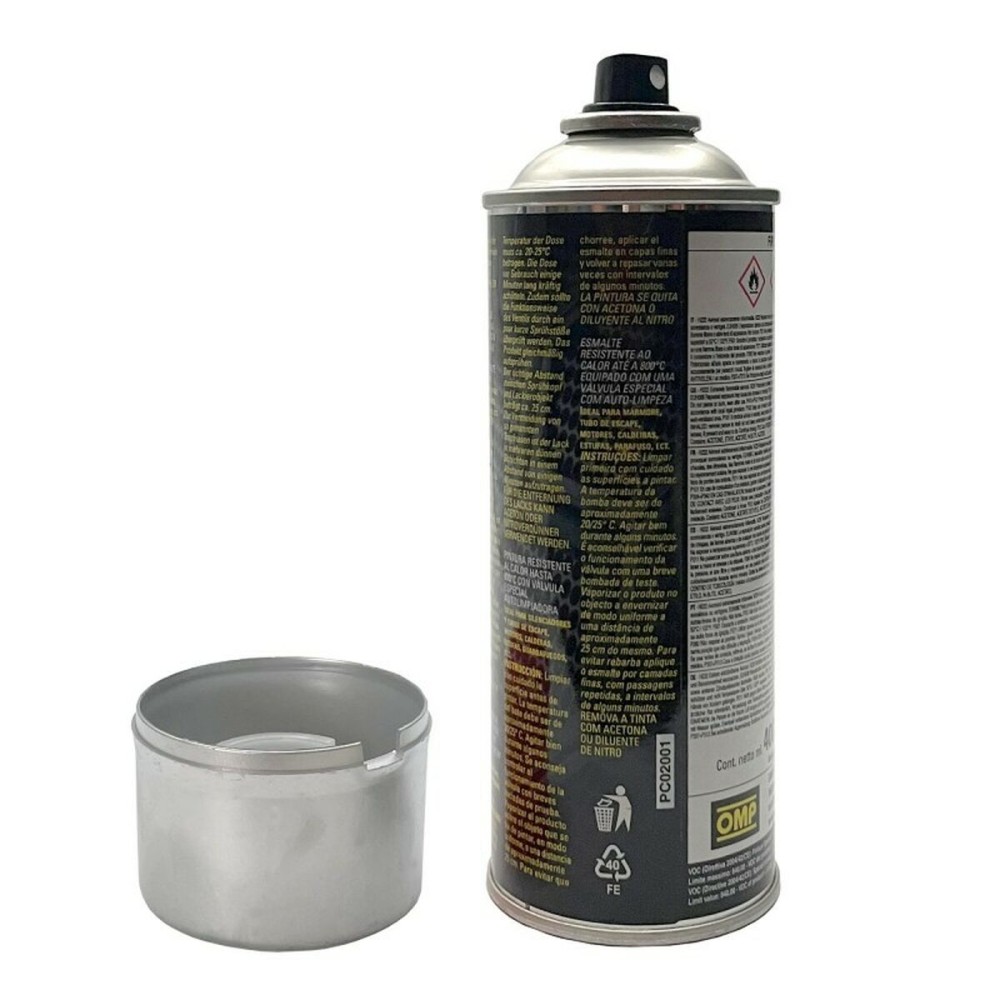 Spray paint OMP OMPPC02001000003 Brake Calipers 400 ml Silver