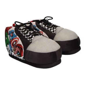 House Slippers Marvel Black