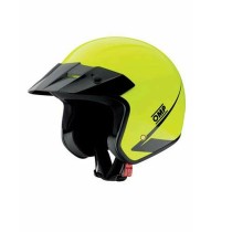 Casque OMP star Jaune Blanc S