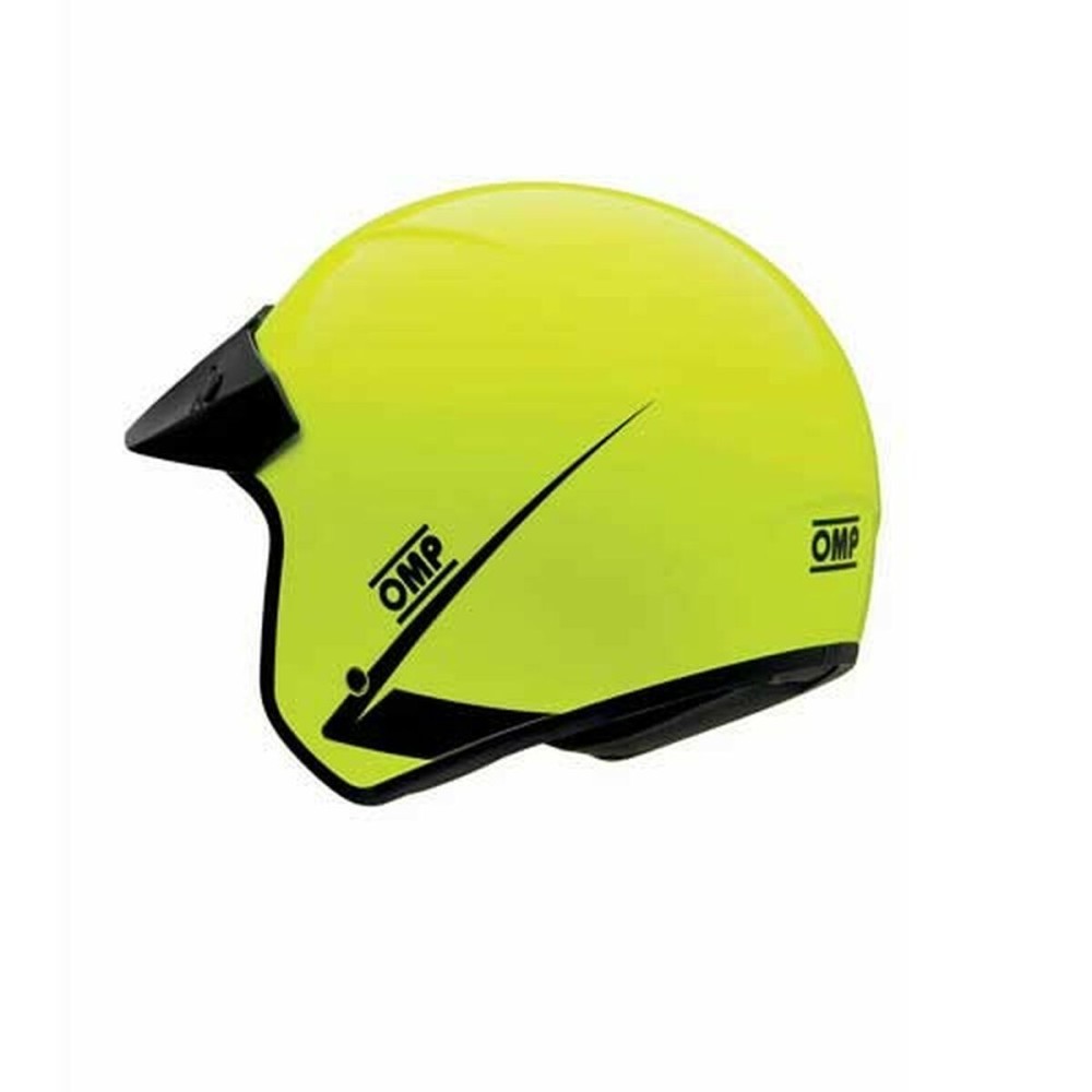 Helmet OMP star Yellow White S