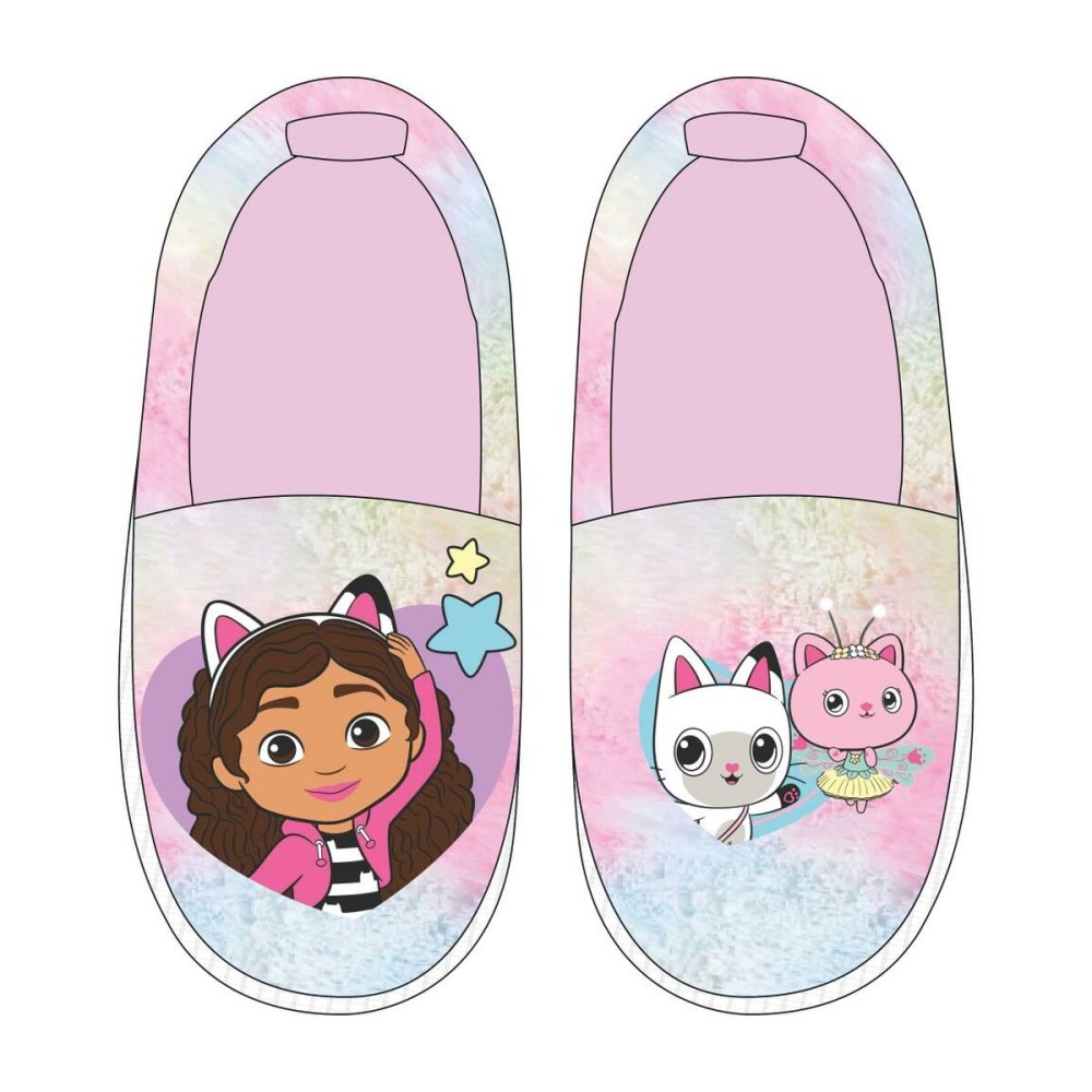 House Slippers Gabby's Dollhouse Pink 22-23