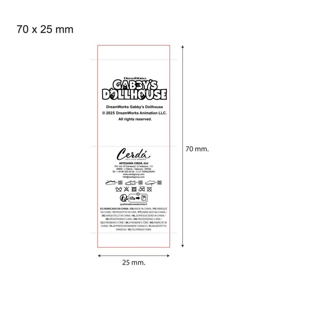 Hausschuhe Gabby's Dollhouse Rosa 26-27