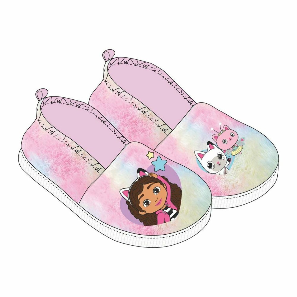 House Slippers Gabby's Dollhouse Pink 28-29