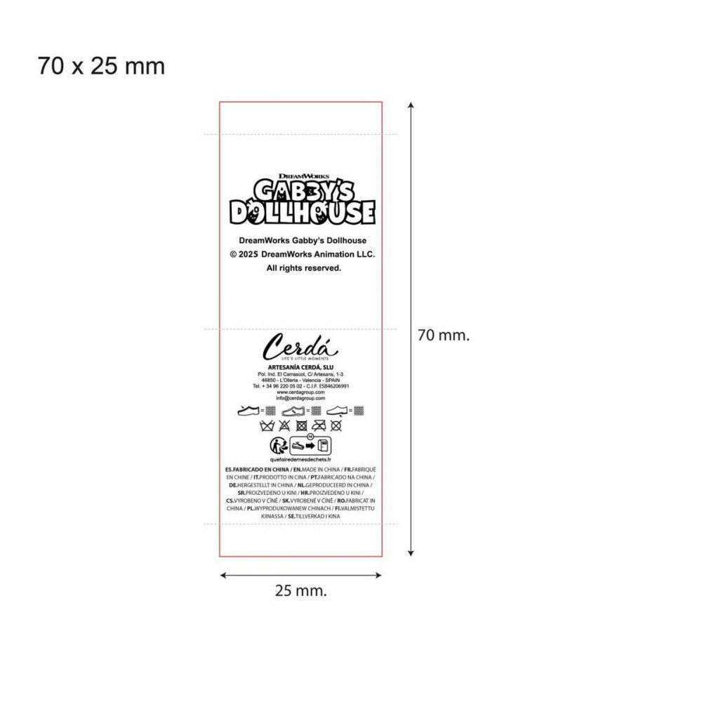 Chaussons Gabby's Dollhouse Rose 28-29