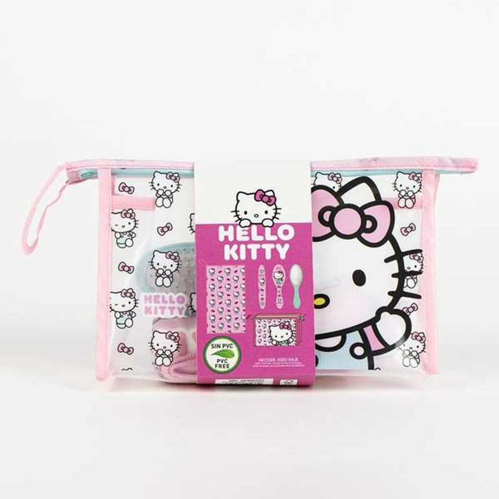 Nécessaire de Voyage Hello Kitty Rose 23 x 15 x 8 cm