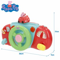 Steering Wheel for Pushchair Peppa Pig 26 x 17 x 7 cm (4 Units)