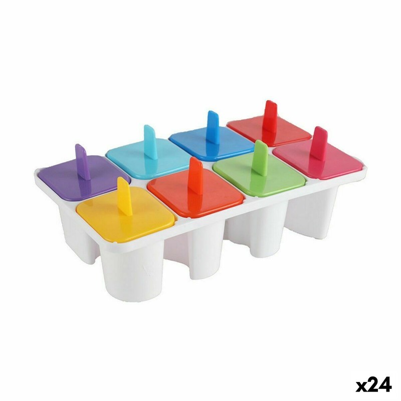 Moule pour Glaces Privilege Multicouleur 18,5 x 10,5 x 7 cm (24 Unités)