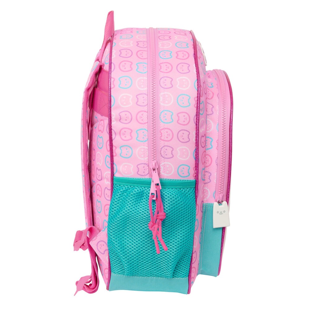 Schulrucksack Gabby's Dollhouse Party Rosa 26 x 34 x 11 cm