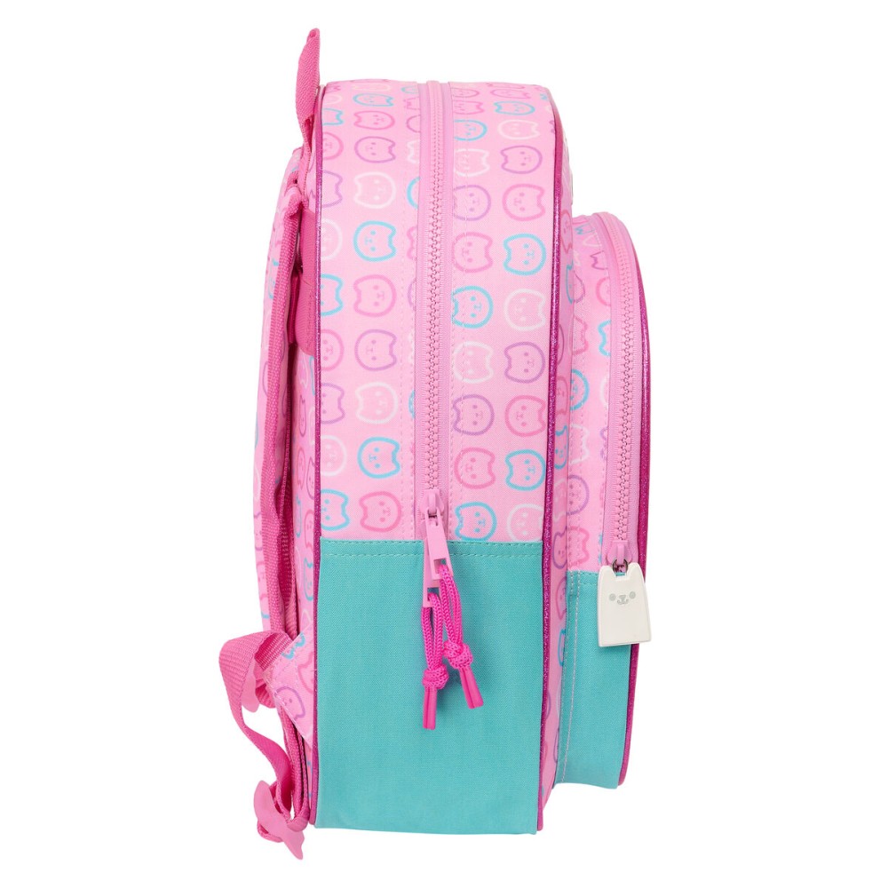 Schulrucksack Gabby's Dollhouse Party Rosa 32 x 38 x 12 cm