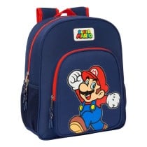 Cartable Super Mario World Blue marine 32 x 38 x 12 cm