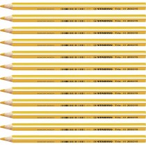 Colouring pencils Stabilo Yellow (12 Units)