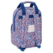 Cartable Nait Nait Flores coimbra azul Bleu 20 x 28 x 8 cm