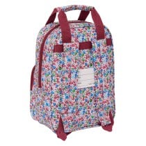 Cartable Nait Nait Flores coimbra burdeos Bordeaux 20 x 28 x 8 cm