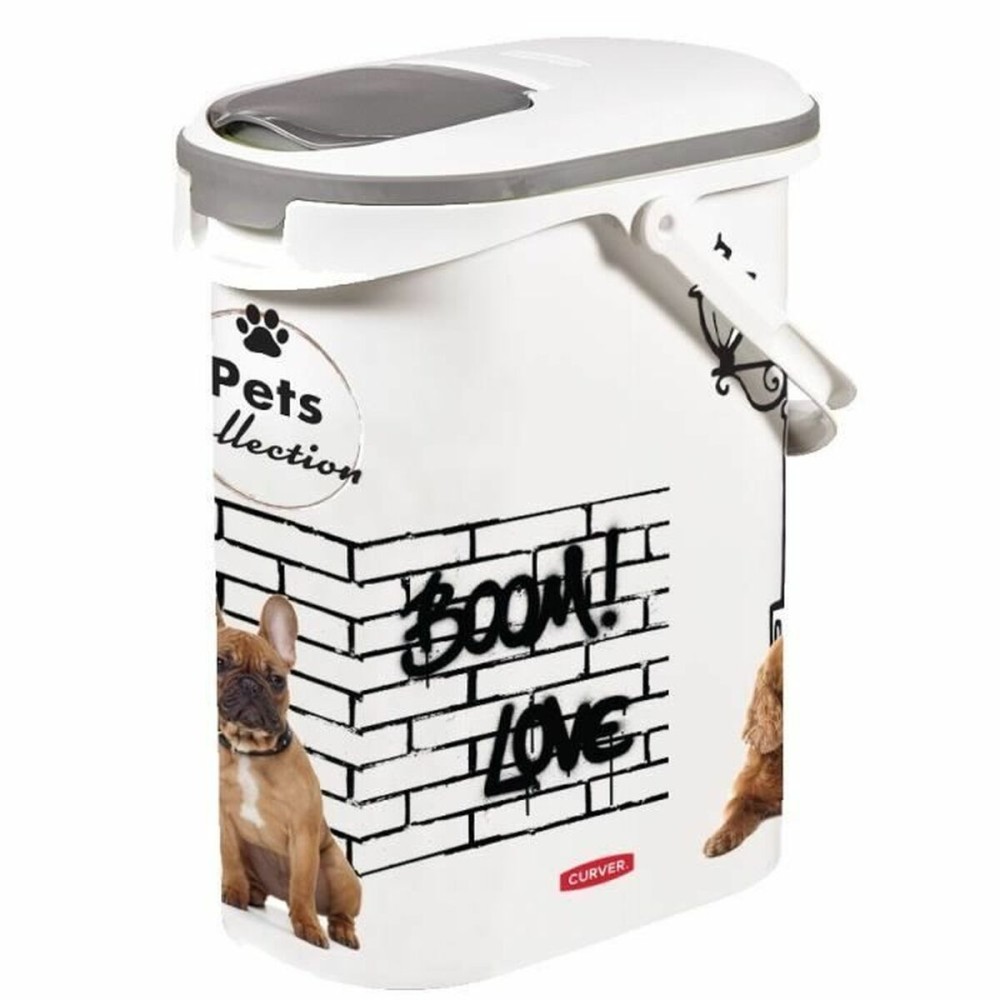 Dose für Tierfutter Curver Pets Collection Weiß 10 L