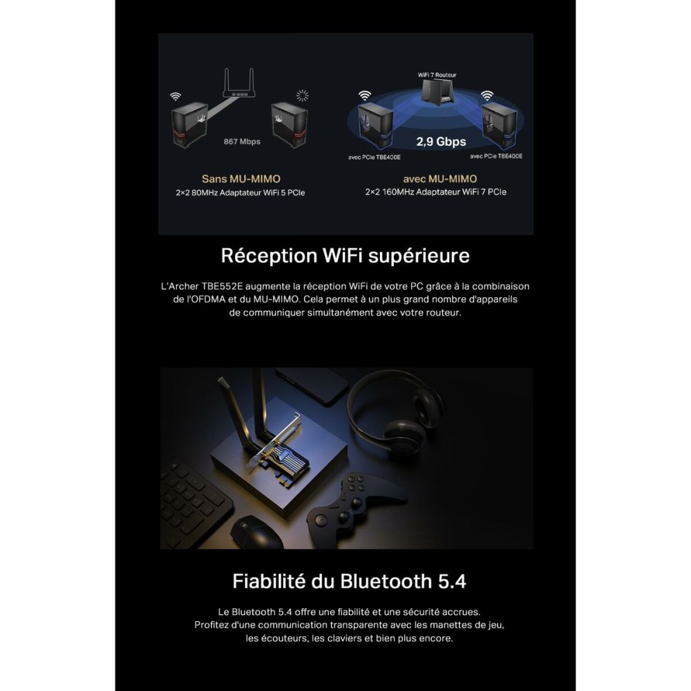 Carte Réseau TP-Link Archer TBE400E