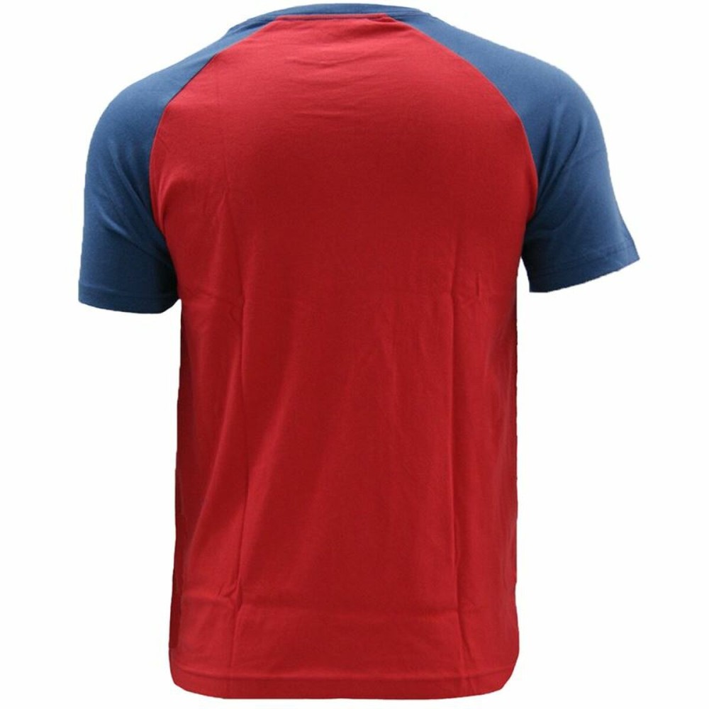 T-shirt à manches courtes homme Converse Colour Block Raglan Rouge