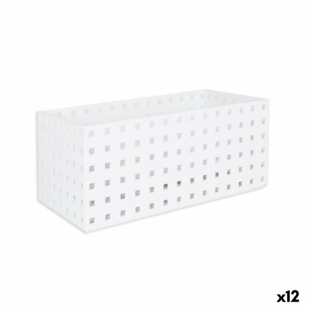 Schubladen-Organizer Confortime Weiß 27,5 x 13,5 x 12,2 cm (12 Stück)