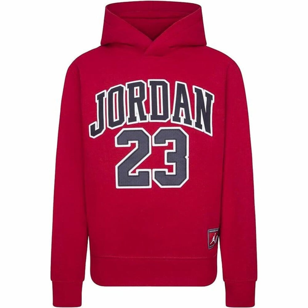 Kinder-Sweatshirt Jordan Hbr Flc Po Rot